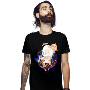 Shirts Fitted Shirts, Mens / Small / Black Cute Companion Paimon