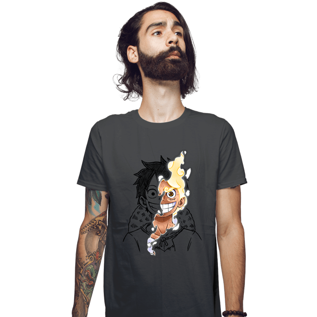 Secret_Shirts Fitted Shirts, Mens / Small / Charcoal God Of Sun