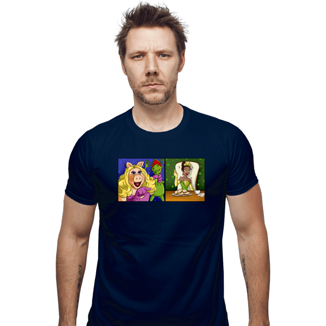 Shirts Fitted Shirts, Mens / Small / Navy Jealous Piggy