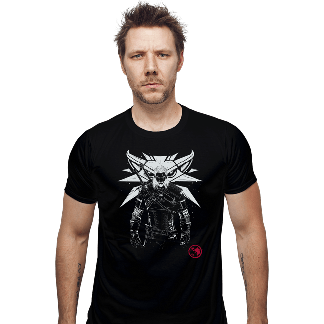 Daily_Deal_Shirts Fitted Shirts, Mens / Small / Black Hunting Monsters