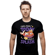 Load image into Gallery viewer, Daily_Deal_Shirts Fitted Shirts, Mens / Small / Black Only Splash
