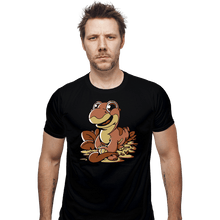 Load image into Gallery viewer, Shirts Fitted Shirts, Mens / Small / Black Littlefoot Land
