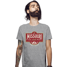 Load image into Gallery viewer, Shirts Fitted Shirts, Mens / Small / Sports Grey The Missouri Belle
