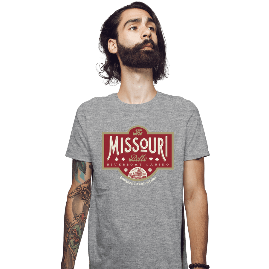 Shirts Fitted Shirts, Mens / Small / Sports Grey The Missouri Belle