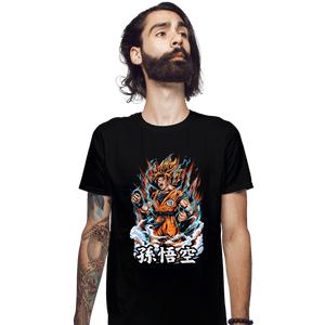 Shirts Fitted Shirts, Mens / Small / Black Rage Of A Super Saiyan