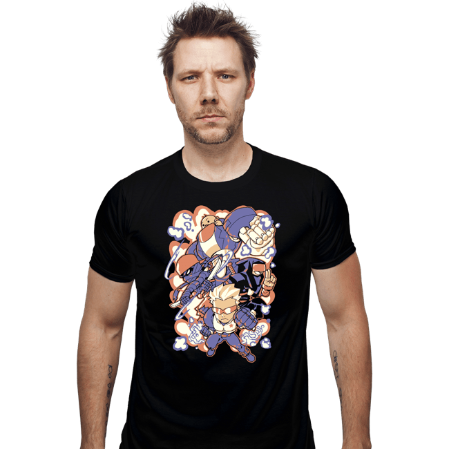 Daily_Deal_Shirts Fitted Shirts, Mens / Small / Black Capsule Computer Heroes