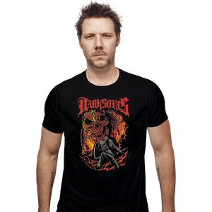 Shirts Fitted Shirts, Mens / Small / Black Metal Dark Souls