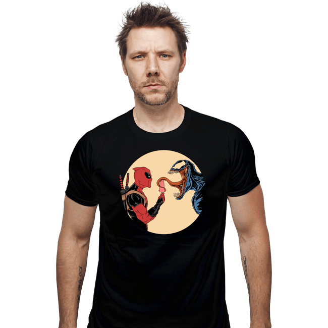 Last_Chance_Shirts Fitted Shirts, Mens / Small / Black Venom Ice Cream