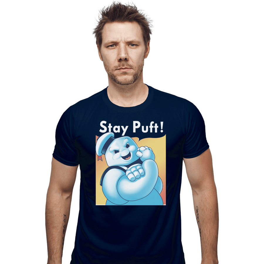 Shirts Tank Top, Unisex / Small / Navy Stay Puft!