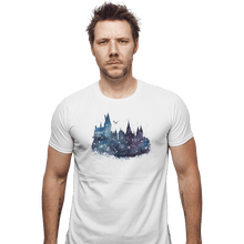 Load image into Gallery viewer, Shirts Fitted Shirts, Mens / Small / White Watercolor School
