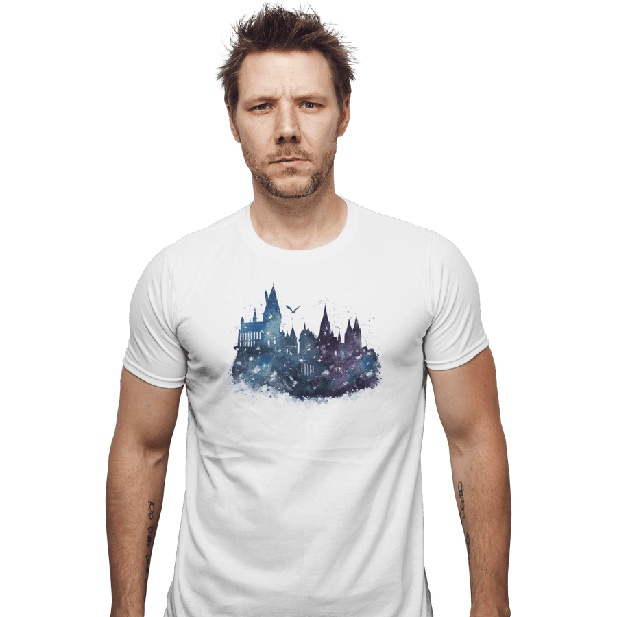 Shirts Fitted Shirts, Mens / Small / White Watercolor School