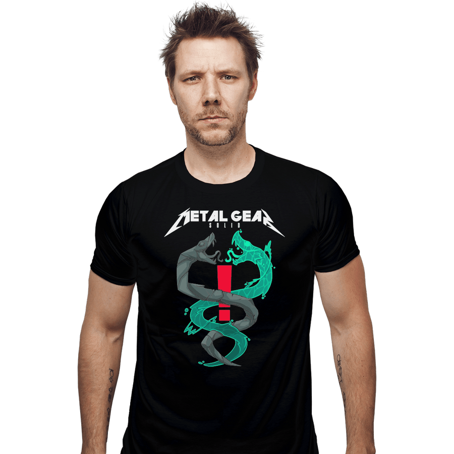 Shirts Fitted Shirts, Mens / Small / Black The Twin Snakes