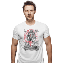 Load image into Gallery viewer, Shirts Fitted Shirts, Mens / Small / White The Hell Walker

