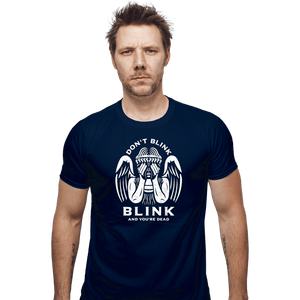 Secret_Shirts Fitted Shirts, Mens / Small / Navy Don't Blink, Blink And You're...