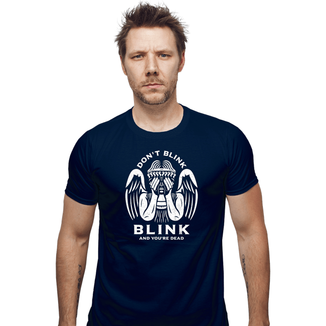 Secret_Shirts Fitted Shirts, Mens / Small / Navy Don't Blink, Blink And You're...
