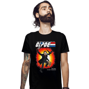 Shirts Fitted Shirts, Mens / Small / Black GI Poe