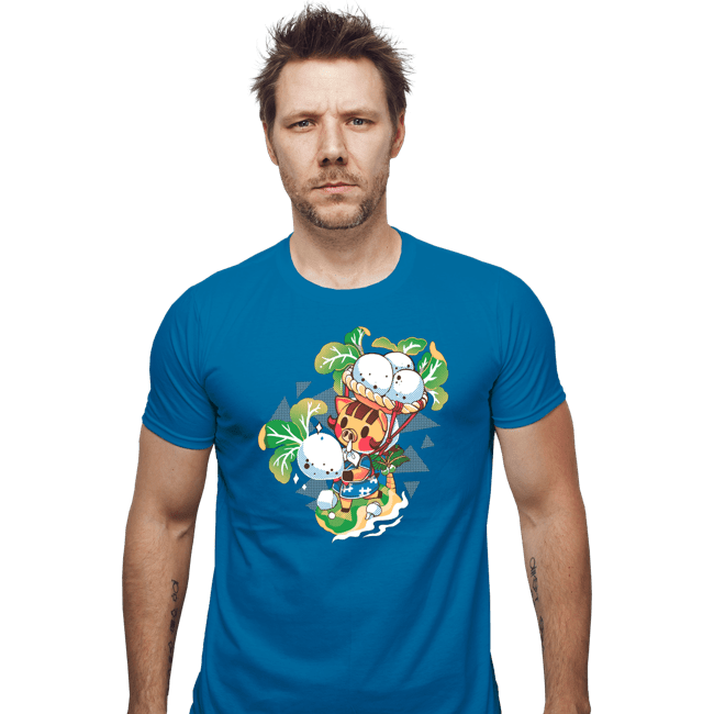 Shirts Fitted Shirts, Mens / Small / Sapphire Stalk Girl
