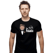 Load image into Gallery viewer, Shirts Fitted Shirts, Mens / Small / Black The Paladin
