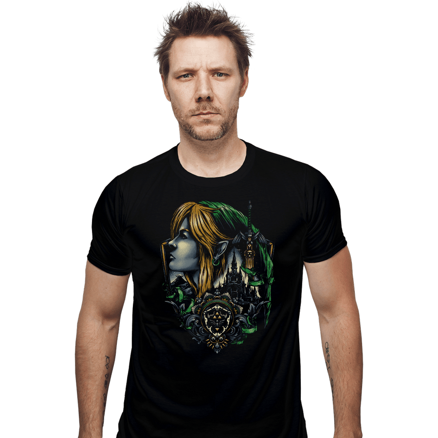 Shirts Fitted Shirts, Mens / Small / Black Emblem Of The Chosen One