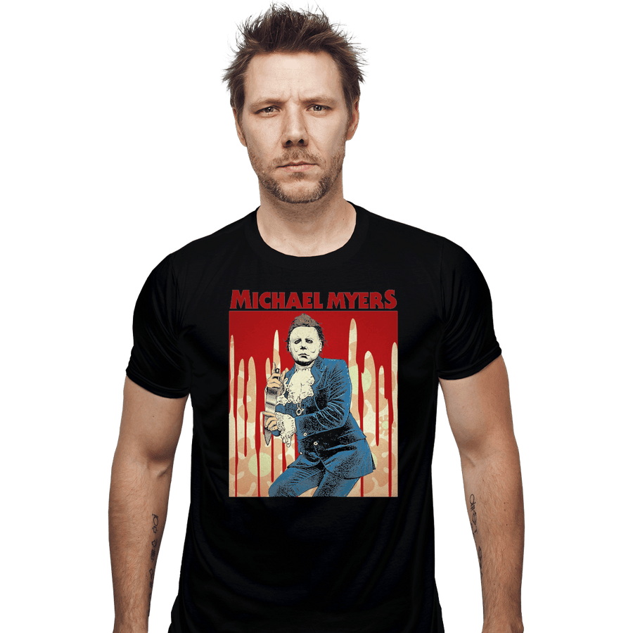 Shirts Fitted Shirts, Mens / Small / Black Michael Myers