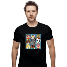 Load image into Gallery viewer, Shirts Fitted Shirts, Mens / Small / Black The Animal Bunch
