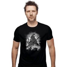 Load image into Gallery viewer, Shirts Fitted Shirts, Mens / Small / Black Guitarzilla
