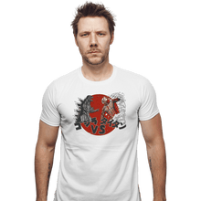 Load image into Gallery viewer, Shirts Fitted Shirts, Mens / Small / White Battle Of Titans
