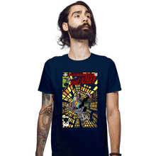Load image into Gallery viewer, Secret_Shirts Fitted Shirts, Mens / Small / Navy Napier Joker

