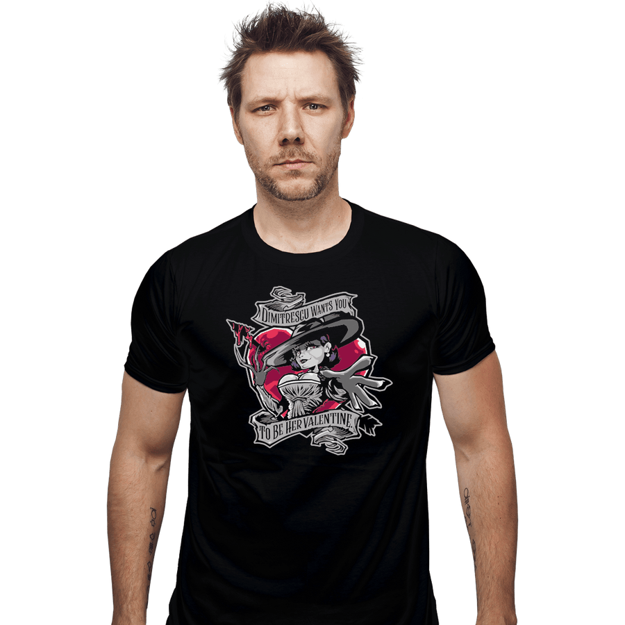 Shirts Fitted Shirts, Mens / Small / Black Dimitrescu Wants You