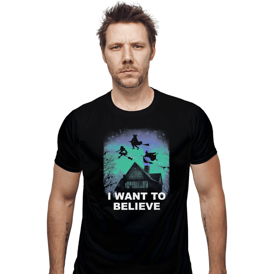 Shirts Fitted Shirts, Mens / Small / Black Believe In Magic