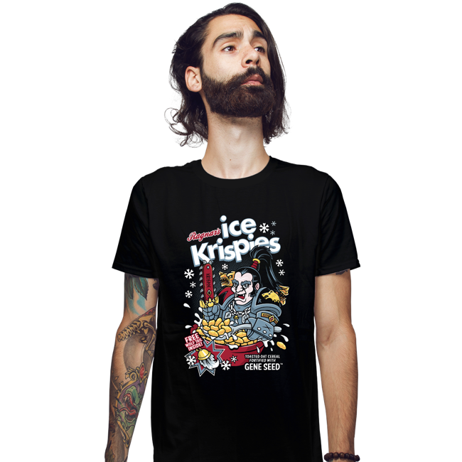 Daily_Deal_Shirts Fitted Shirts, Mens / Small / Black Ragnar's Ice Kripsies