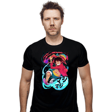 Load image into Gallery viewer, Shirts Fitted Shirts, Mens / Small / Black Luffy

