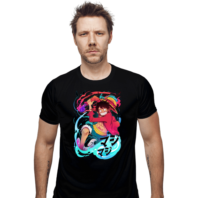 Shirts Fitted Shirts, Mens / Small / Black Luffy