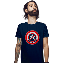 Load image into Gallery viewer, Secret_Shirts Fitted Shirts, Mens / Small / Navy Not My Cap
