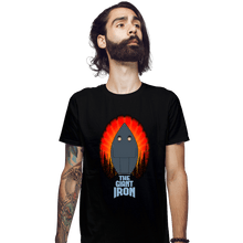 Load image into Gallery viewer, Shirts Fitted Shirts, Mens / Small / Black The Giant Iron
