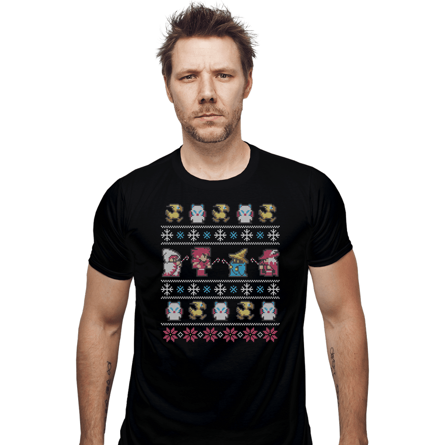 Shirts Fitted Shirts, Mens / Small / Black Winter Fantasy