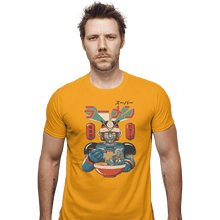 Load image into Gallery viewer, Shirts Fitted Shirts, Mens / Small / Daisy Super Ramen Bot
