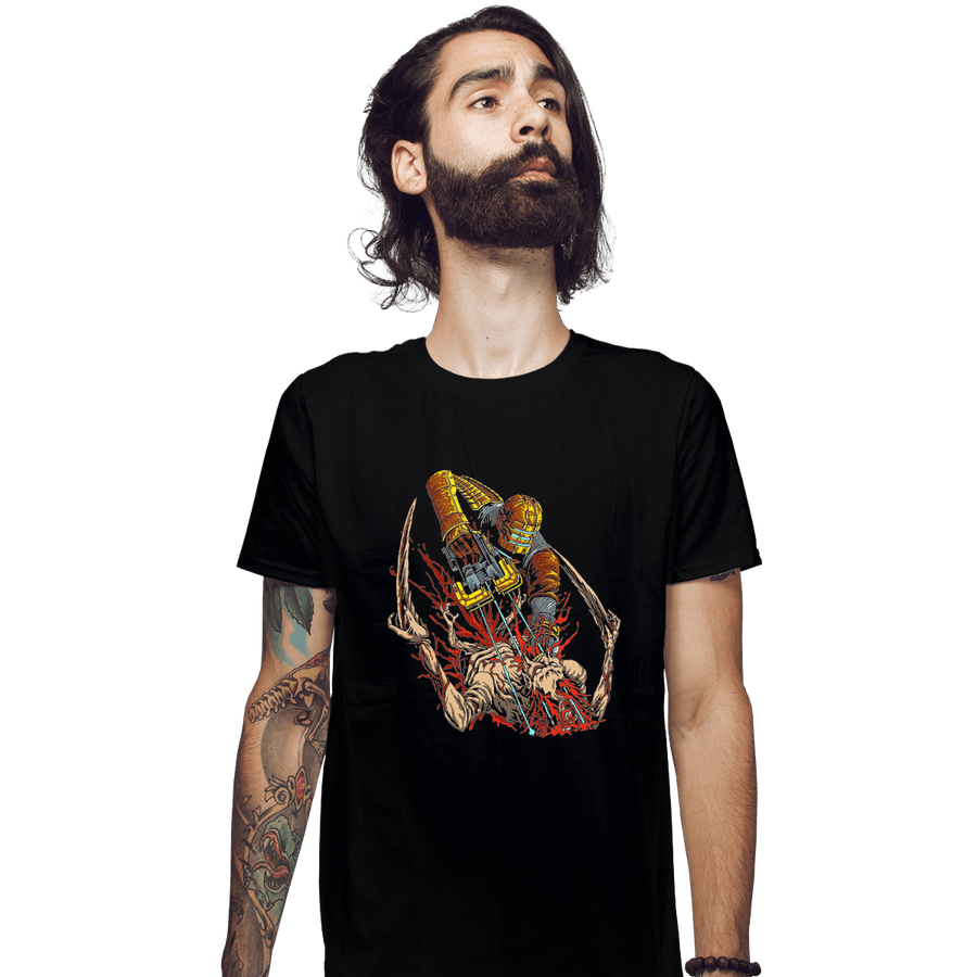 Shirts Fitted Shirts, Mens / Small / Black Necro Space