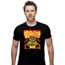 Load image into Gallery viewer, Daily_Deal_Shirts Fitted Shirts, Mens / Small / Black Raph Bomb

