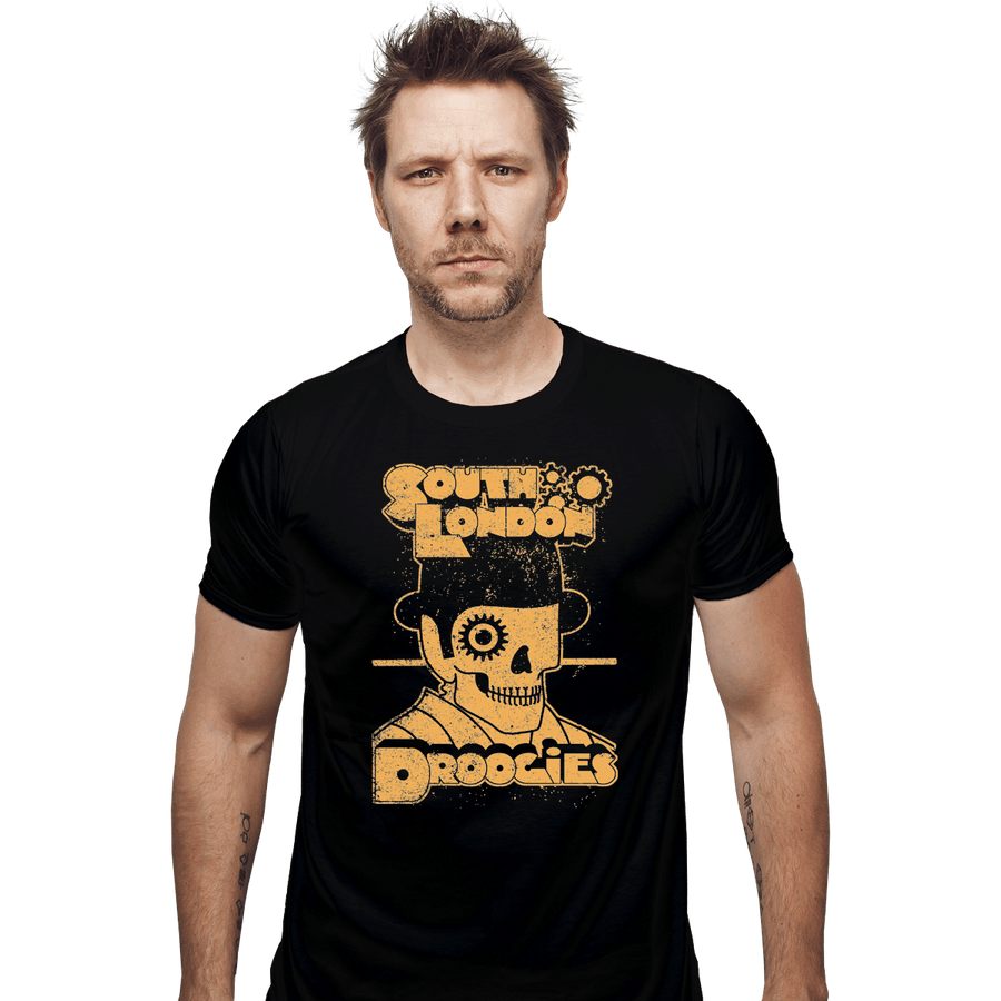 Shirts Fitted Shirts, Mens / Small / Black South London Droogies