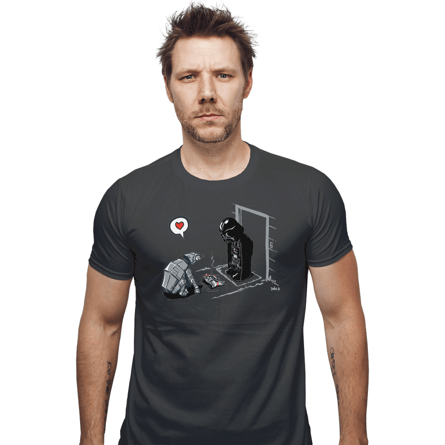 Shirts Fitted Shirts, Mens / Small / Charcoal Cat-At's New Gift