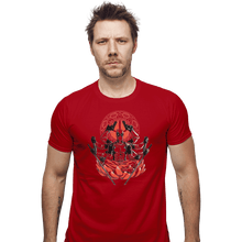Load image into Gallery viewer, Shirts Fitted Shirts, Mens / Small / Red Zenpool
