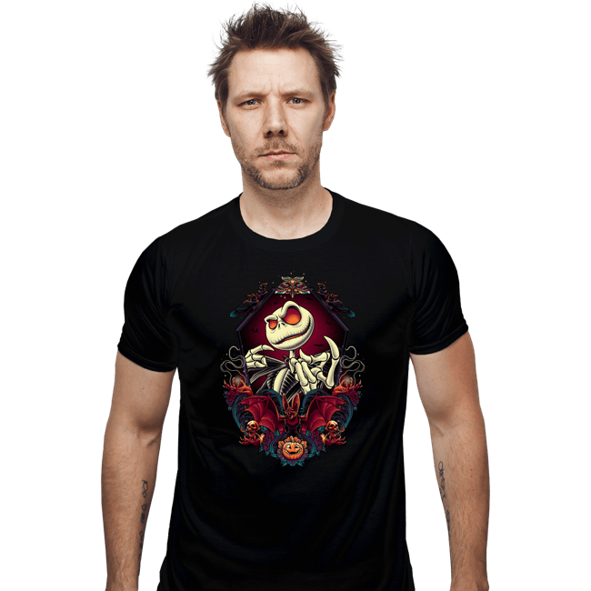 Shirts Fitted Shirts, Mens / Small / Black The Pumpkin King