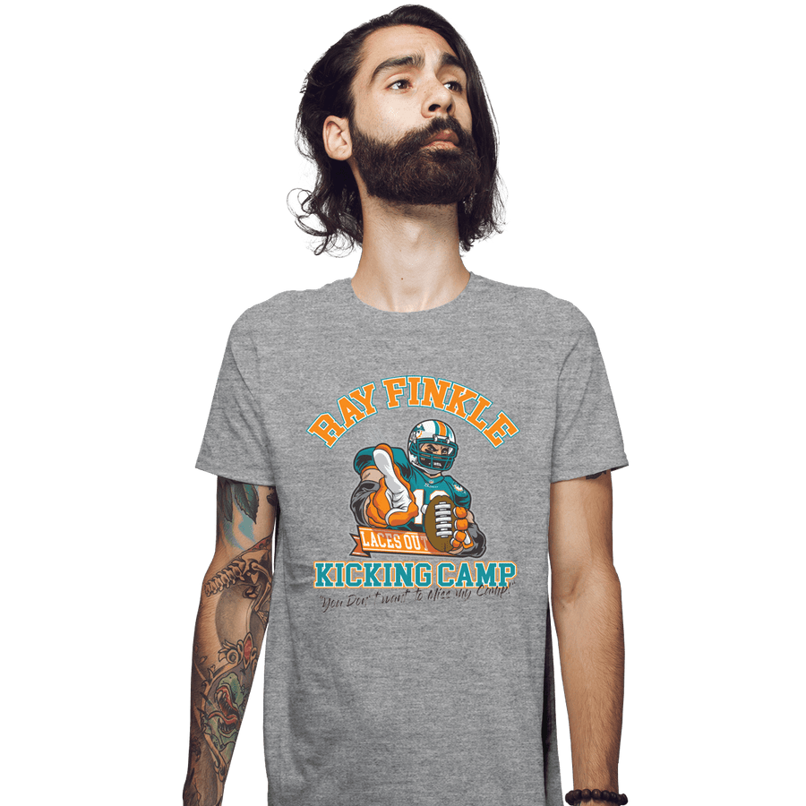 Shirts Fitted Shirts, Mens / Small / Sports Grey Ray Finkle Kicking Camp