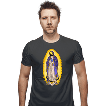 Load image into Gallery viewer, Daily_Deal_Shirts Fitted Shirts, Mens / Small / Charcoal Our Lady Of Eternia
