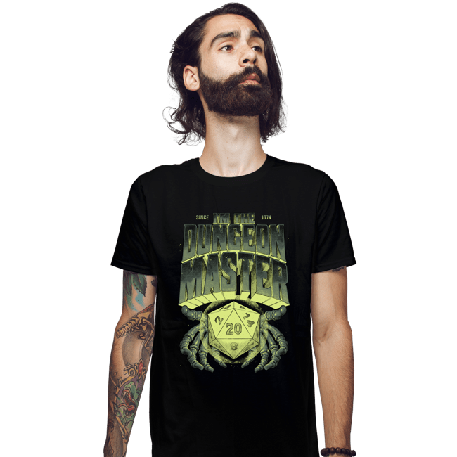 Daily_Deal_Shirts Fitted Shirts, Mens / Small / Black I'm The Dungeon Master