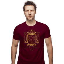 Load image into Gallery viewer, Shirts Fitted Shirts, Mens / Small / Maroon Quidditch Team
