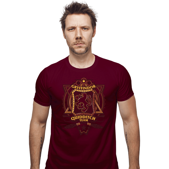 Shirts Fitted Shirts, Mens / Small / Maroon Quidditch Team
