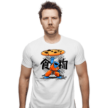Load image into Gallery viewer, Shirts Fitted Shirts, Mens / Small / White Cookie Disc
