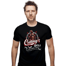 Load image into Gallery viewer, Secret_Shirts Fitted Shirts, Mens / Small / Black William Cutting&#39;s Deli
